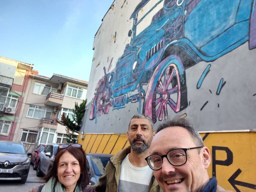 street art mural Kadıköy Yeldeğirmeni