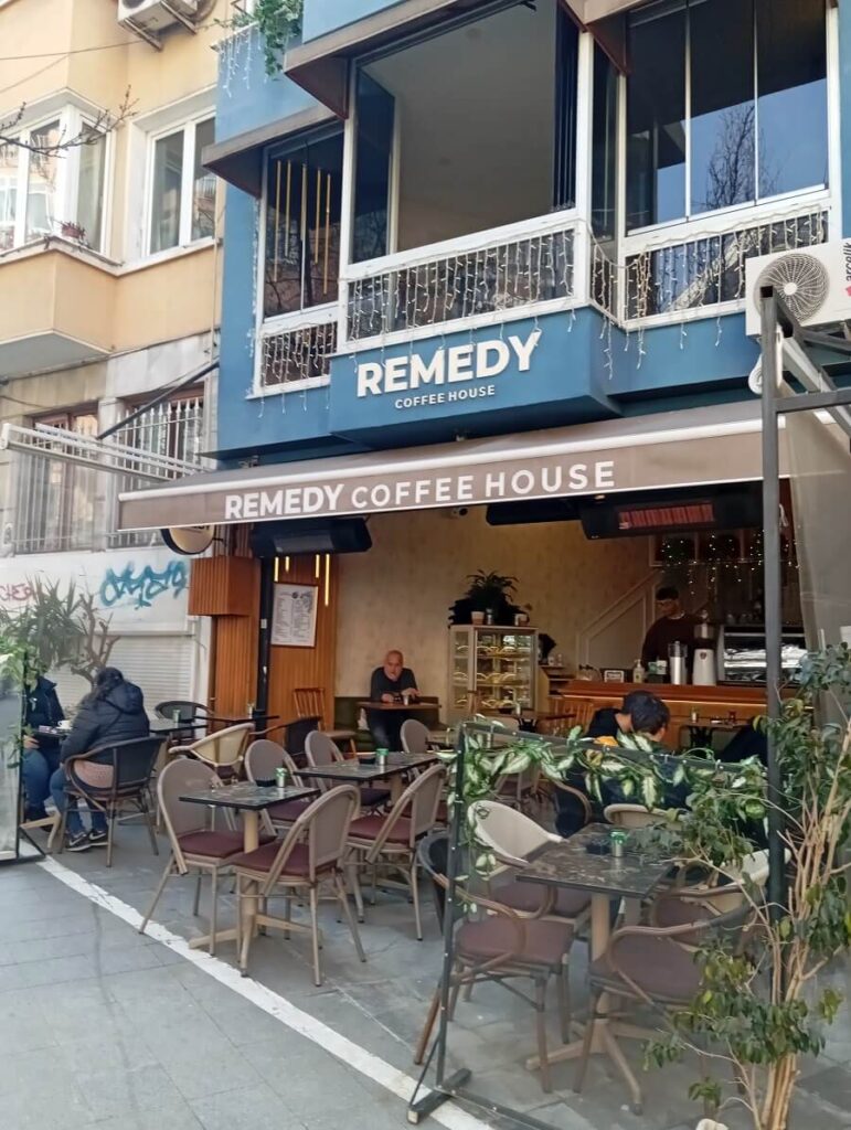 Remedy Coffee House Kadıköy street